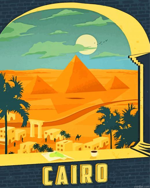 Cairo Egypt Paint By Number.png