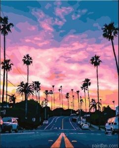 California Sunset Paint By Numbers.png