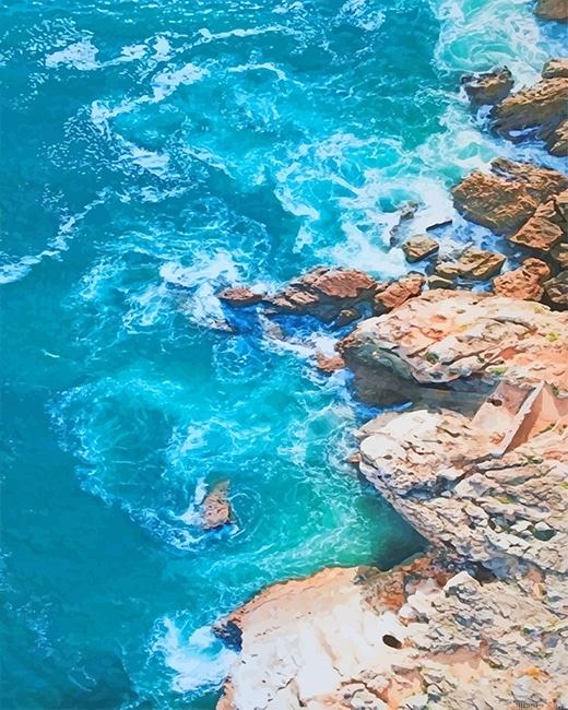 Calm Blue Ocean New Paint By Numbers.png