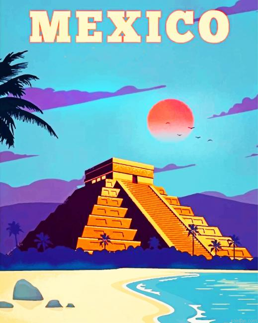 Cancun Mexico Paint By Number.png
