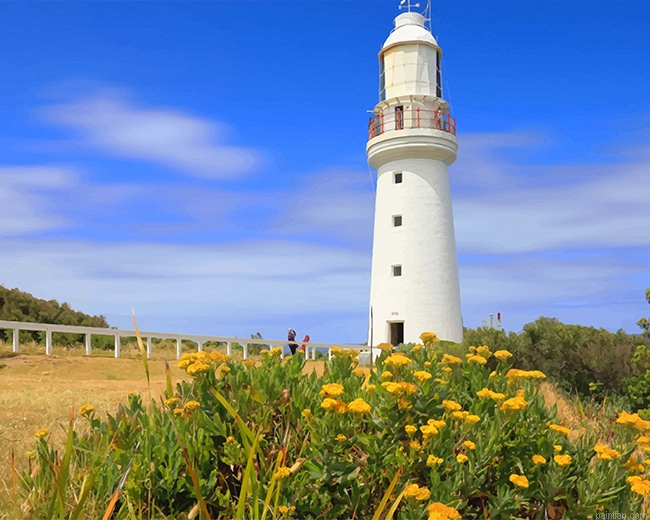 Cape Otway Lightstation Lighthouse Australia New Paint By Numbers.png