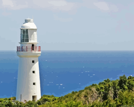 Cape Otway White Lighthouse Paint By Numbers.png