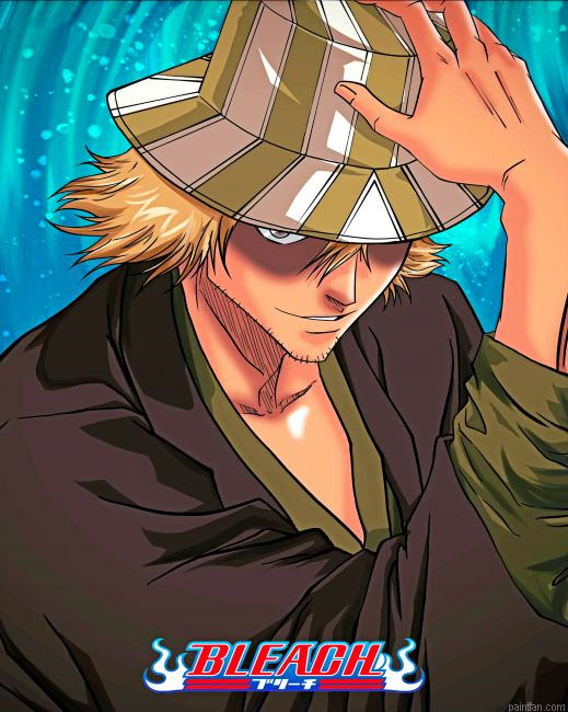 Captain Kisuke Bleach Paint By Numbers.png