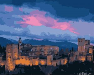 Carcassonne Castle Paint By Numbers.png