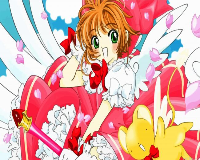Cardcaptor Sakura Sakura Kinomoto Paint By Number.png