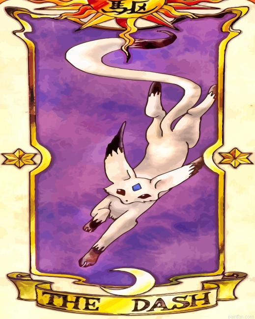 Cardcaptor Sakura The Dash Clow Card Paint By Number.png