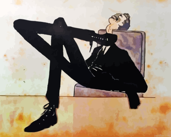 Caricature Of The Artist Emmerico Nunes Paint By Numbers.png