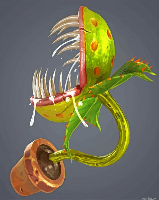 Carnivorous Plant Paint By Numbers.png