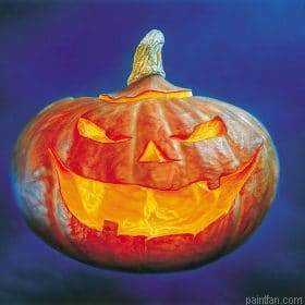 Carved Pumpkin Still Life Paint By Numbers.png