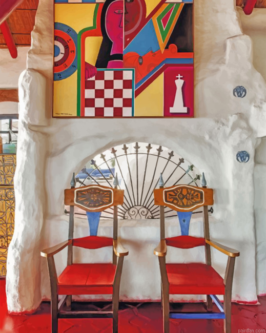 Casapueblo Urguay Paint By Number.png