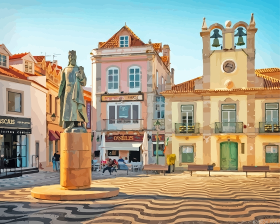 Cascais Square Paint By Numbers.png