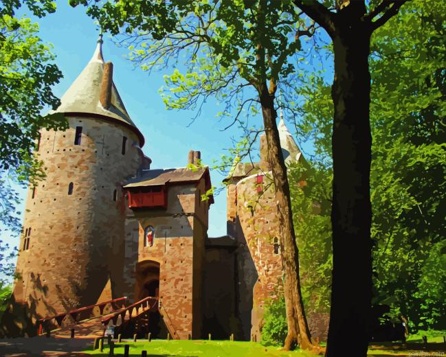 Castell Coch In Cardiff Paint By Numbers.png
