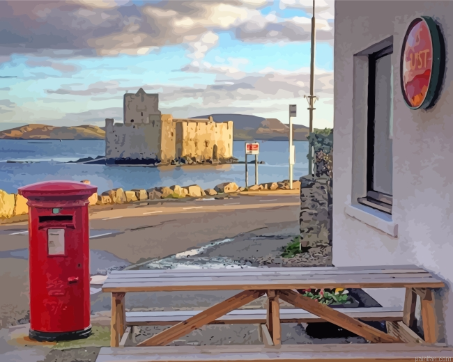 Castle Bay Isle Of Barra Paint By Number.png