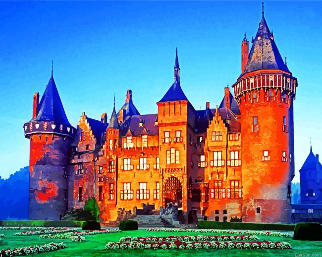 Castle De Haar Utrecht Paint By Number.png