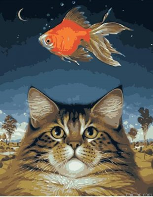 Cat And Fish Paint By Numbers.png