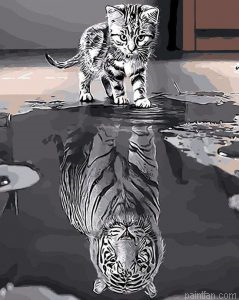 Cat Mirror Paint By Numbers.png