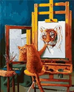 Cat Painting Paint By Numbers.png