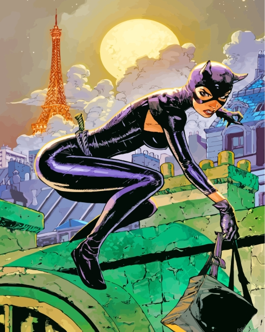 Catwoman Paint By Number.png