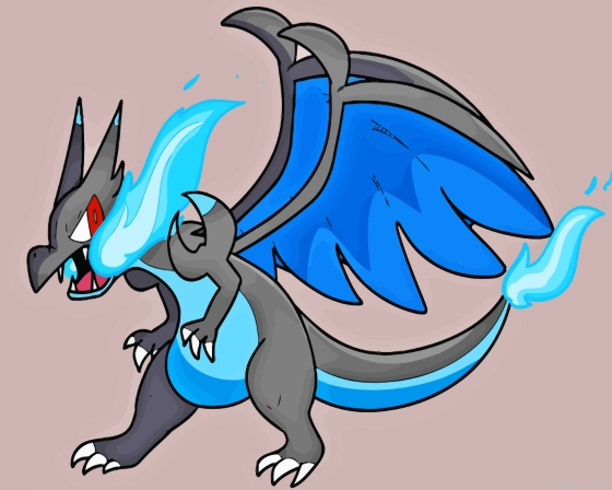 Charizard X Paint By Numbers.png