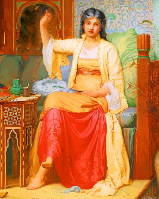 Charles Edward Perugini A Fan Maker Paint By Number.png