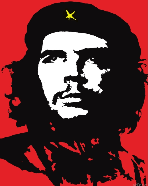 Che Guevara Poster Paint By Number.png