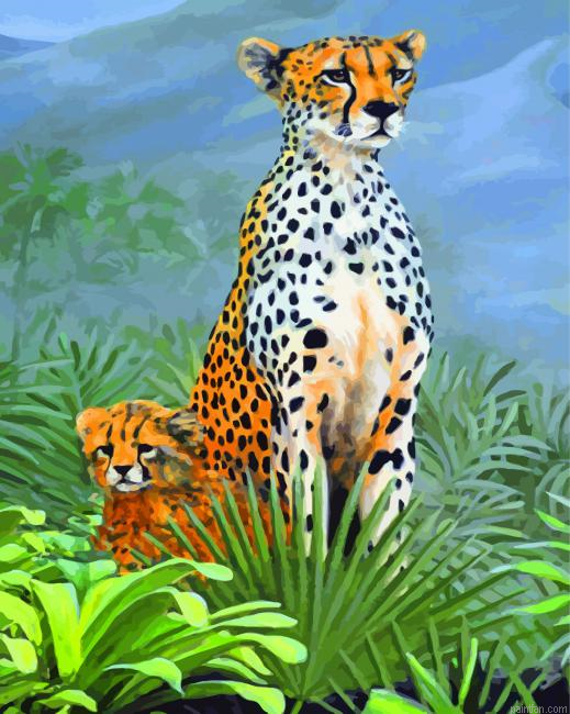 Cheetah Animal Paint By Number.png