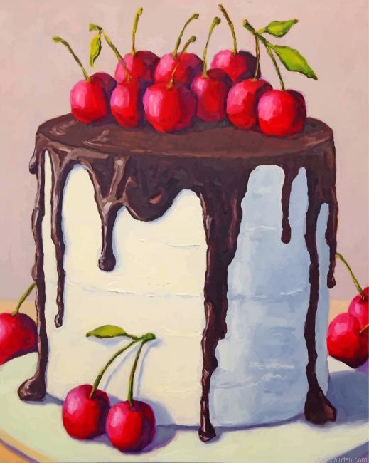 Cherry Chocolate Cake Paint By Number.png