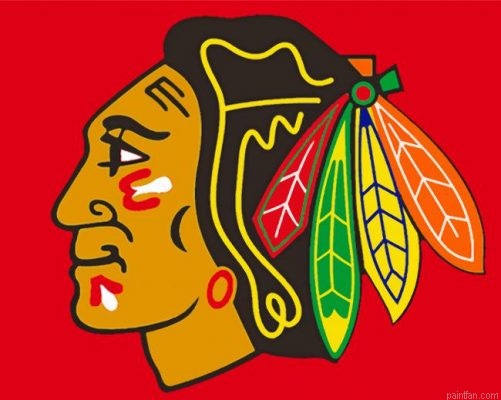 Chicago Blackhawks Logo Paint By Number.png