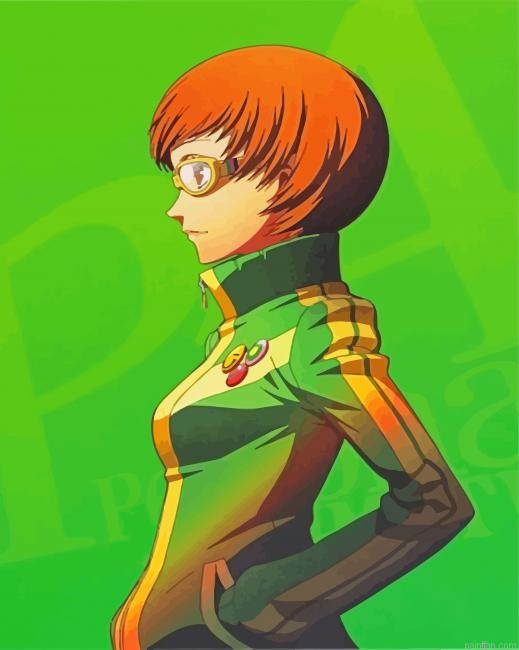 Chie Satonaka Character Paint By Numbers.png