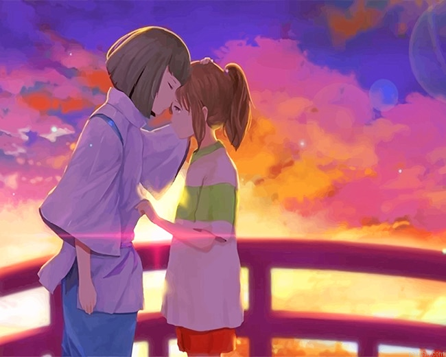 Chihiro And Haku Romance New Paint By Numbers.png
