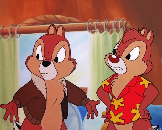Chip And Dale Paint By Numbers.png
