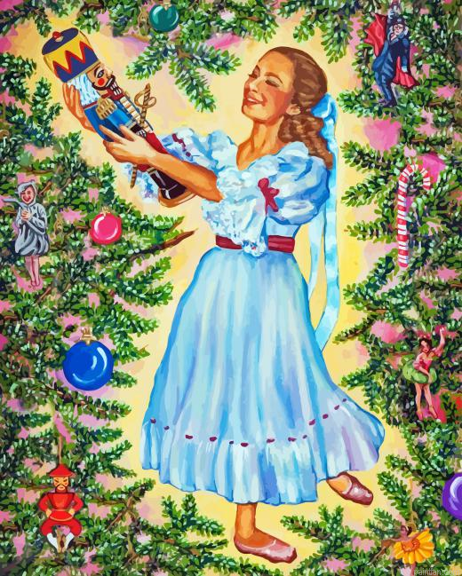 Christmas Nutcracker Ballet Paint By Numbers.png