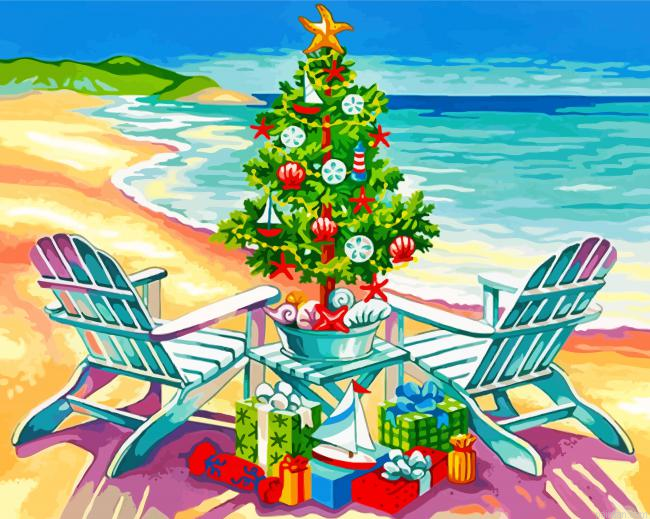 Christmas On The Beach Paint By Number.png