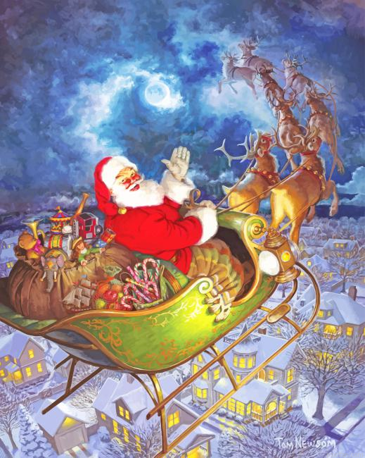 Christmas Santa Celebration New Paint By Numbers.png
