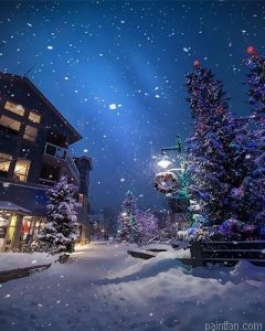 Christmas Village Paint By Numbers.png