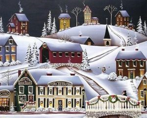 Christmas In Village Paint By Numbers.png