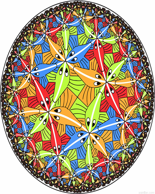 Circle Limit Iii Paint By Number.png