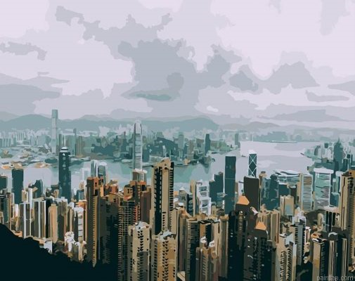 City Skyline Paint By Numbers.png