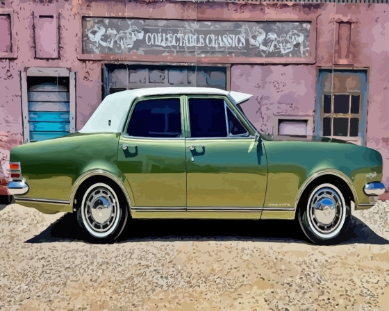 Classic 1969 Ht Holden Car Paint By Numbers.png