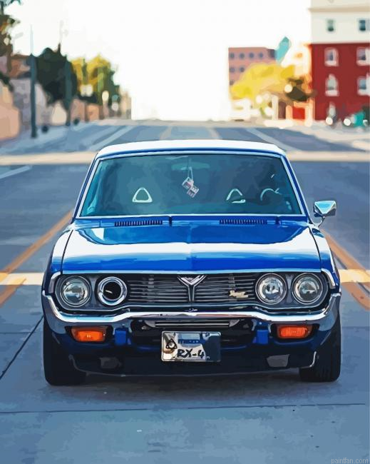 Classic Mazda Front Paint By Numbers.png