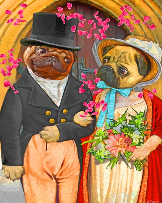 Classy Pug Couple Paint By Number.png