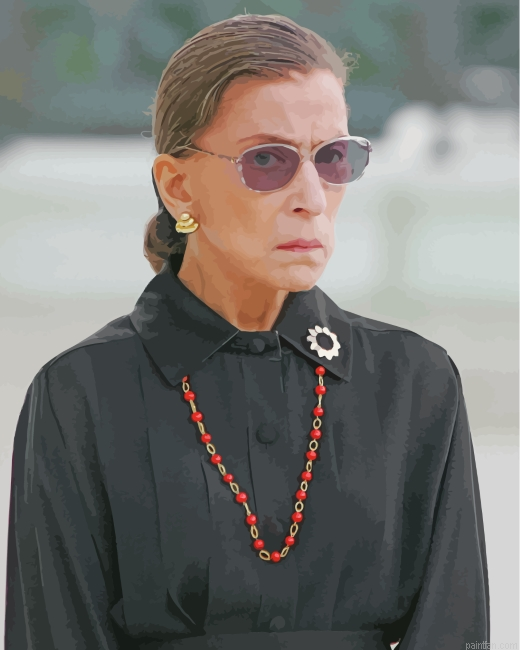 Classy Ruth Bader Ginsburg Paint By Number.png