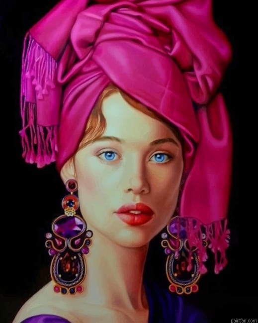 Classy Spanish Woman New Paint By Numbers.png