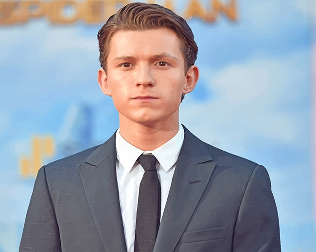 Classy Tom Holland Spiderman New Paint By Numbers.png