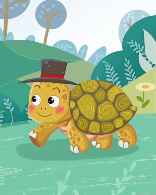 Classy Tortoise Paint By Numbers.png