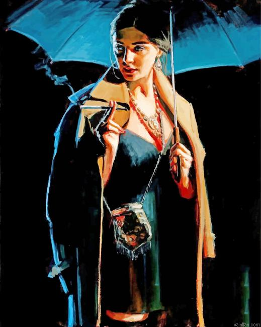 Classy Vintage Woman Paint By Number.png