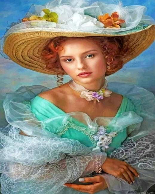 Classy Woman Paint By Number.png
