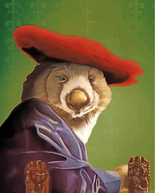 Classy Wombat Paint By Number.png