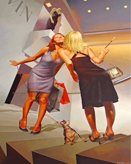 Classy Women Paint By Number.png