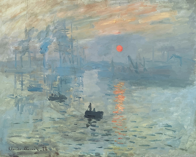 Claude Monet Sunrise New Paint By Numbers.png